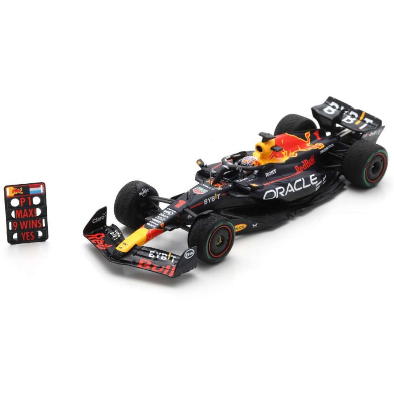 1:43 Spark RED Bull RB19 N1 Winner Dutch GP 2023 MAX Verstappen With PIT B.