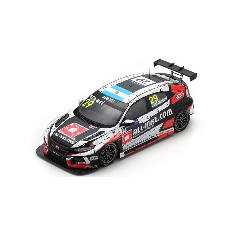 1:43 Spark Honda Civic TCR N29 Winner Race 1 Zolder 2020 Nestor Girolami