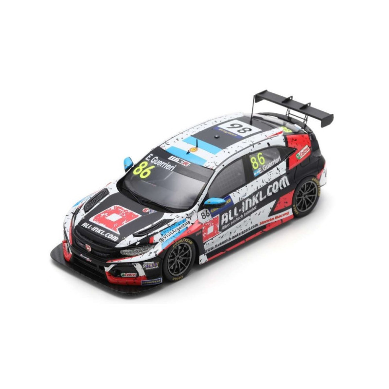 1:43 Spark Honda Civic N86 Winner Race 1 Wtcr 2020 Aragon II E.guerrieri