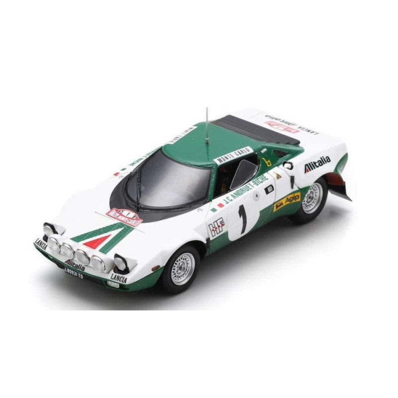 1:43 Spark Lancia Stratos HF N1 Rally Monte Carlo 1975 Andruet jouanny