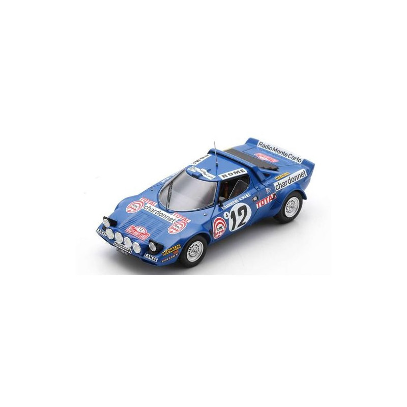 1:43 Spark Lancia Stratos N12 3rd Rally Monte Carlo 1976 B.darniche a.mahe'