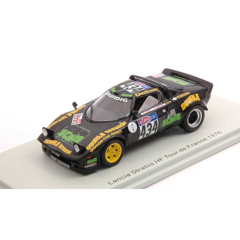 1:43 Spark Lancia Stratos HF N434 Tour DE France 1976 Bruno Saby f.conconi