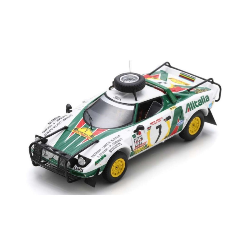 1:43 Spark Lancia Stratos HF N7 3rd Safari Rally 1977 S.munari p.sodano