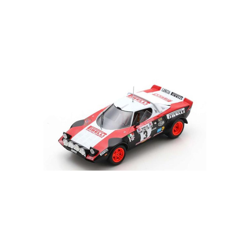 1:43 Spark Lancia Stratos HF N3 Champ.europe Rallyes 1978 Carello perissinot