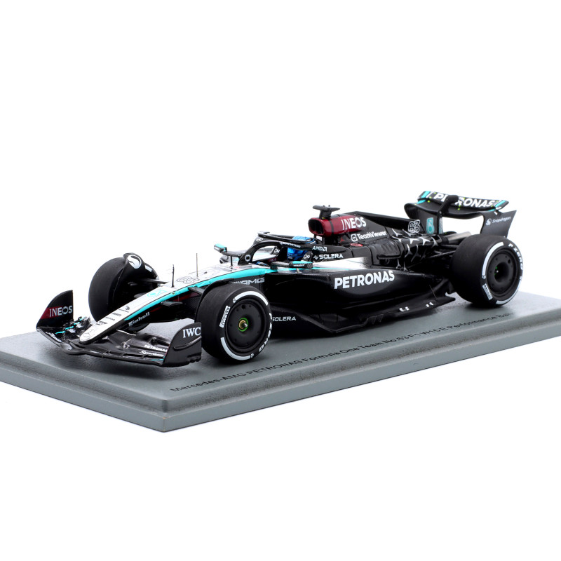 1:43 Spark Mercedes AMG Petronas F1 N63 Bahrain GP 2024 G.russell