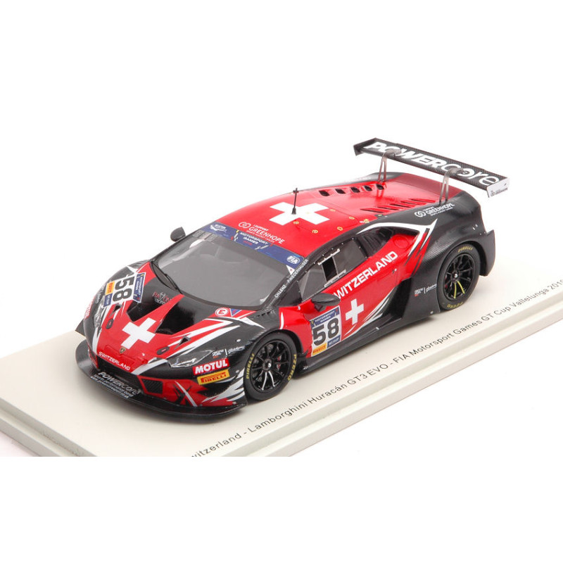 1:43 Spark Lamborghini Huracan GT3 N58 Vallelunga 2019 C.lenz p.niederhauser