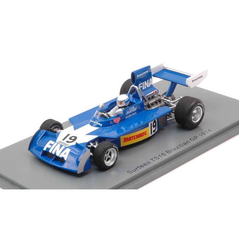 1:43 Spark Surtees TS16 Jochen Mass 1974 N19 Brazilian GP