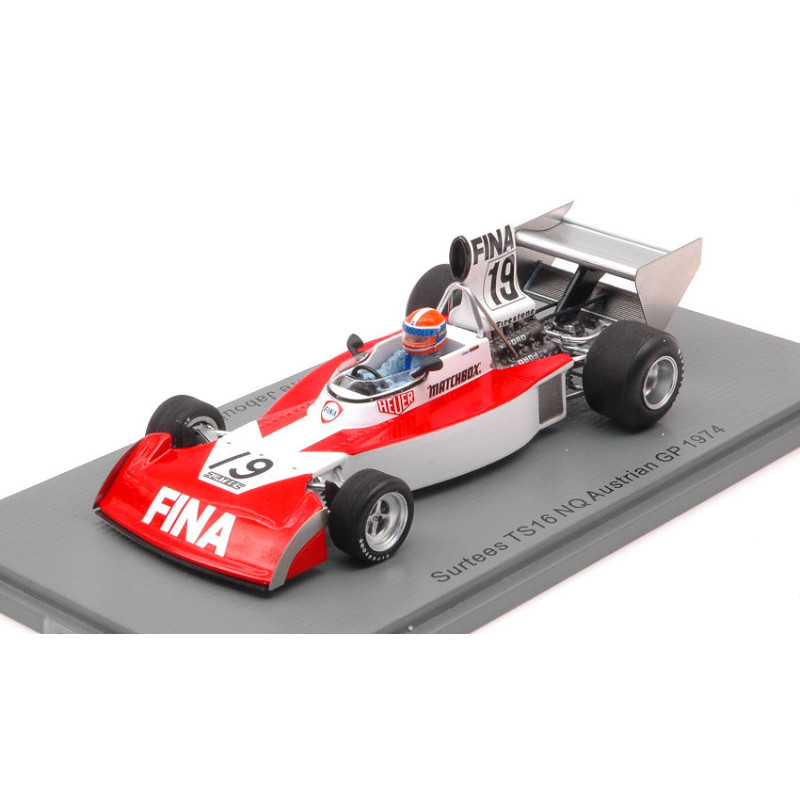 1:43 Spark Surtees TS16 Jean Pierre Jabouille 1974 N19 NQ Austrian GP