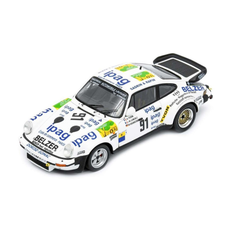 1:43 Spark Porsche 930 N91 24H LE Mans 1983 Yvon lemerle krankenberg