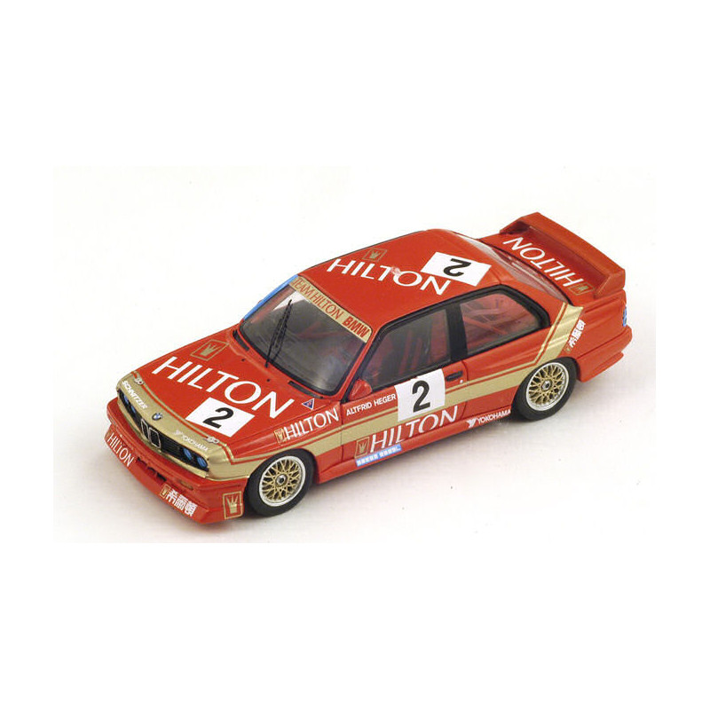 1:43 Spark BMW E30 M3 N2 Winner Macau Guia Race 1988 A.heger