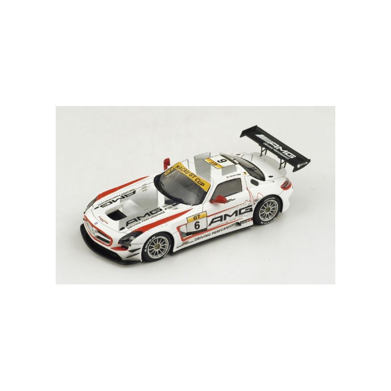 1:43 Spark Mercedes SLS AMG GT3 N6 2nd Macau GP GT CUP 2014 R.van DER Zande