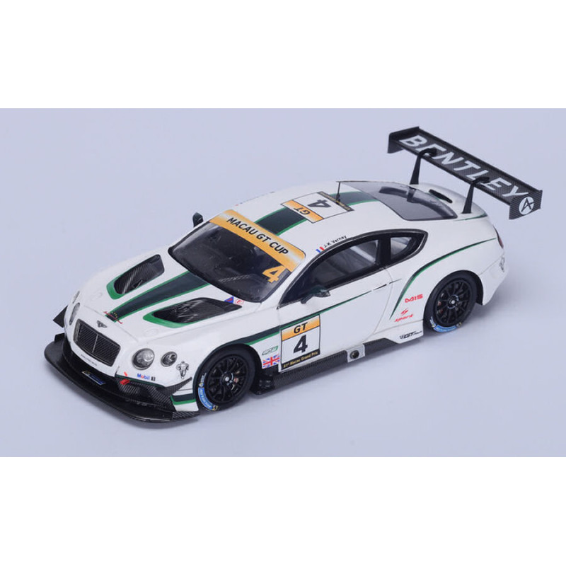 1:43 Spark Bentley Continental GT3 N4 Macau GT CUP 2014 Jean Karl Vernay