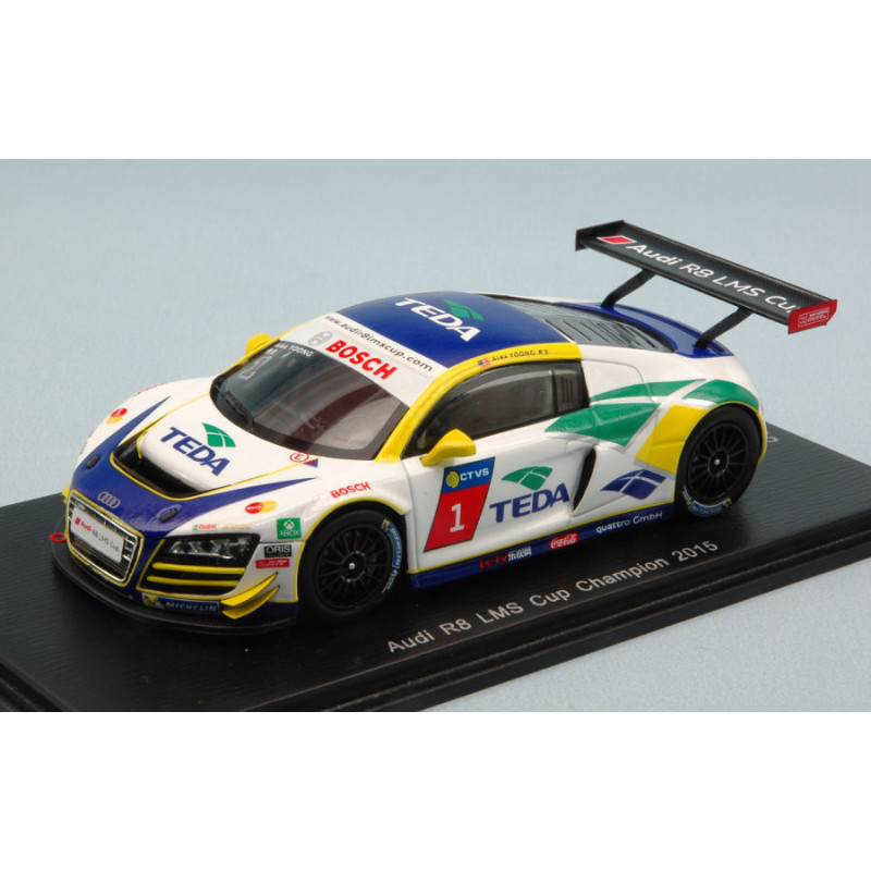 1:43 Spark Audi R8 LMS N1 CUP Champion 2015 Alex Joong