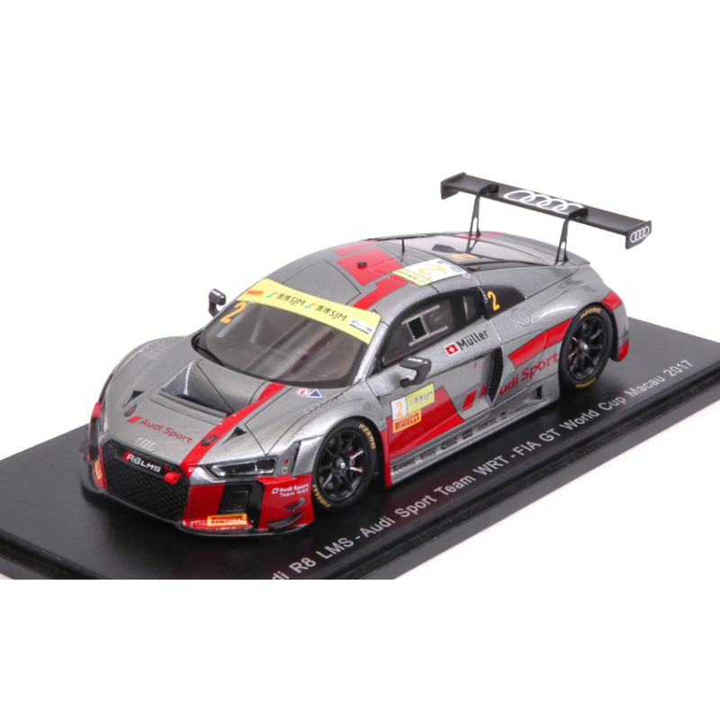 1:43 Spark Audi R8 LMS N2 FIA GT World CUP Macau 2017 Nmuller