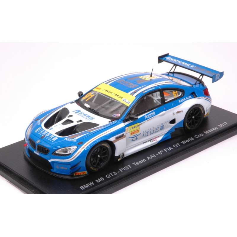 1:43 Spark BMW M6 GT3 N91 FIA GT World CUP Macau 2017 M.wittmann