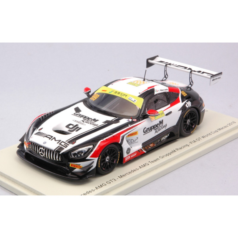 1:43 Spark Mercedes GT3 N999 FIA GT World CUP Macau 2018 R.marciello