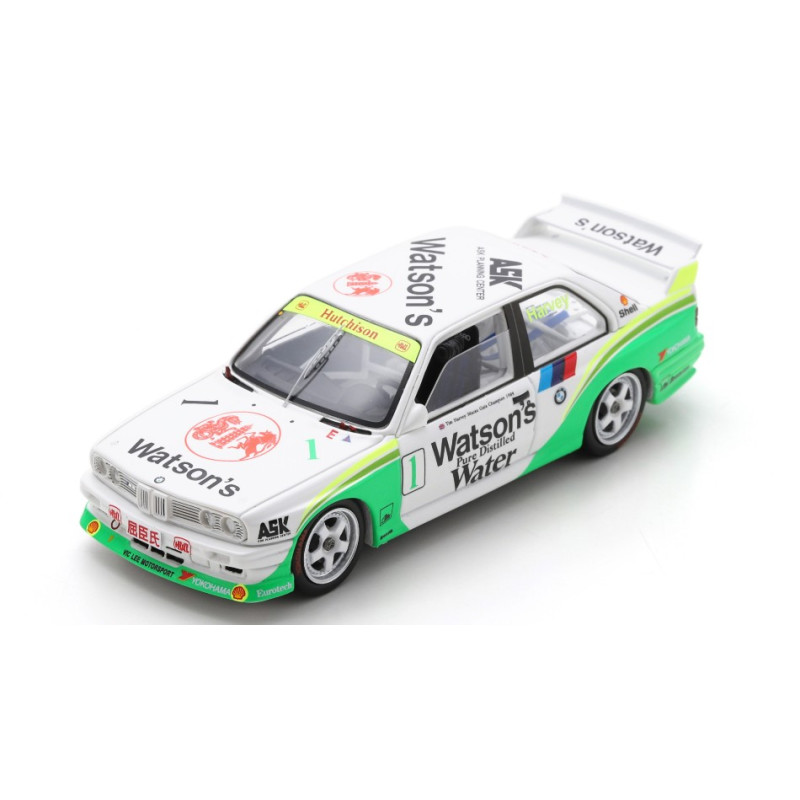 1:43 Spark BMW E30 N1 Macau Giua Race 1990 TIM Harvey