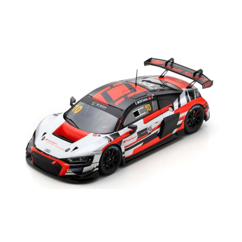 1:43 Spark Audi R8 GT3 N10 2nd Macau GT CUP 2022 Edoardo Mortara