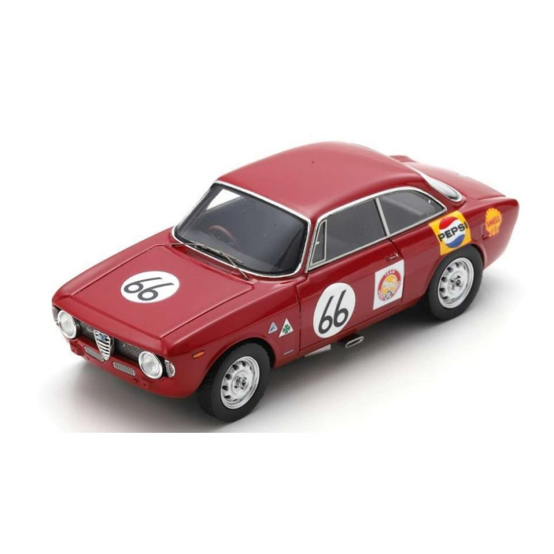 1:43 Spark Alfa Romeo GTA N66 Singapore GP 1967 Albert Poon