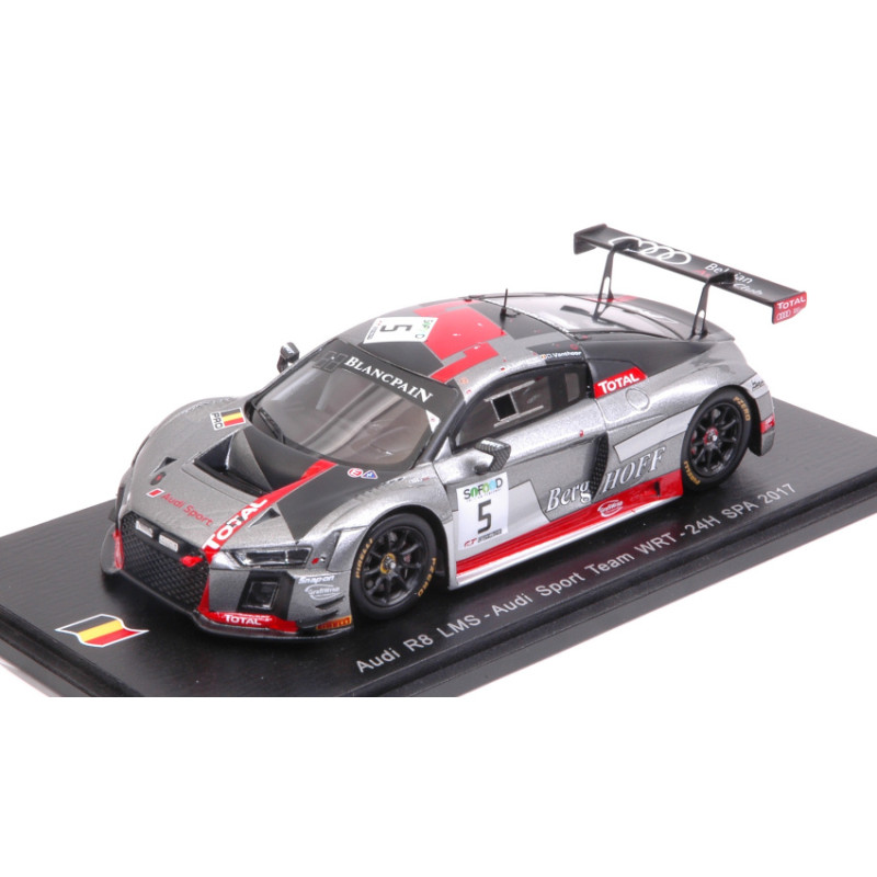 1:43 Spark Audi R8 N5 11th 24H SPA 2017 Fassler lotterer vanthorr