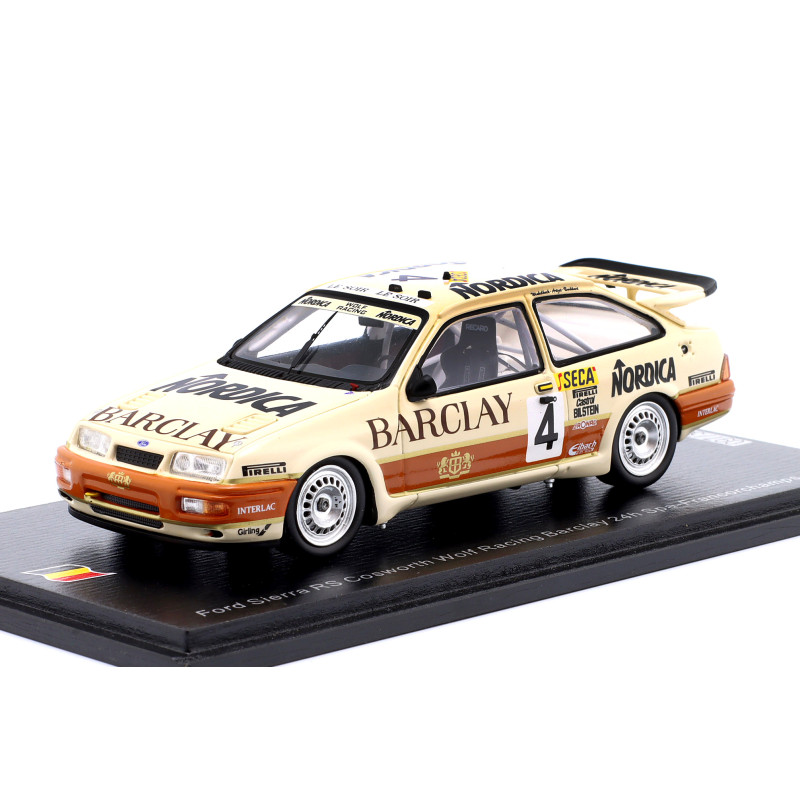 1:43 Spark Ford Sierra RS COSW.N4 24h SPA FRANCORCH.1987 Rouse tassin percy