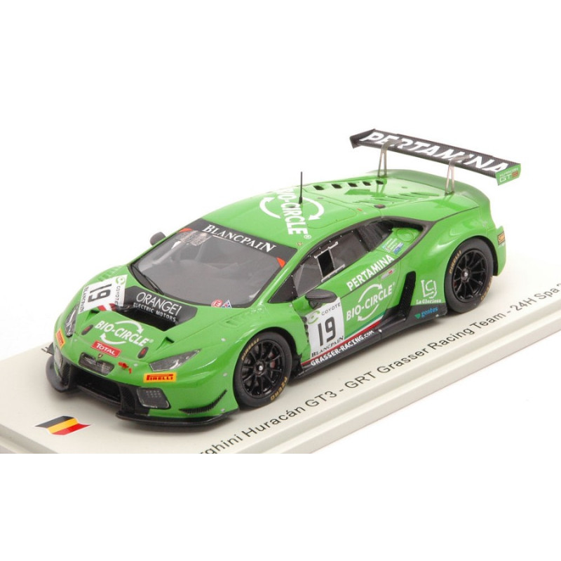 1:43 Spark Lamborghini Huracan GT3 N19 24H SPA 2018 Gianmaria mapelli p.companc