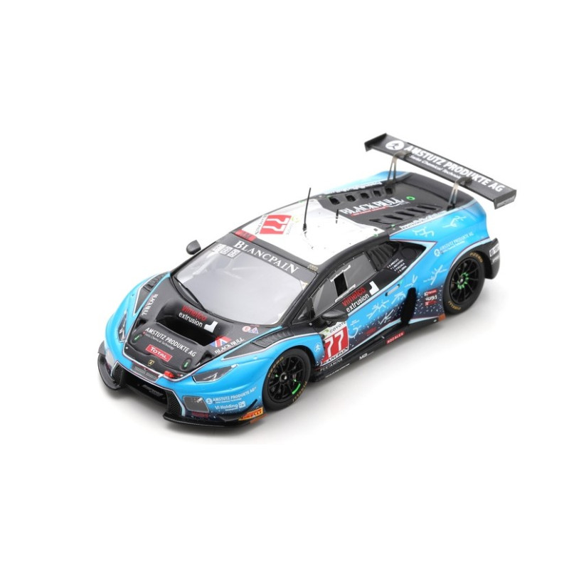 1:43 Spark Lamborghini Huracan N77 24H SPA 2018 Abra amstutz machitski kujala