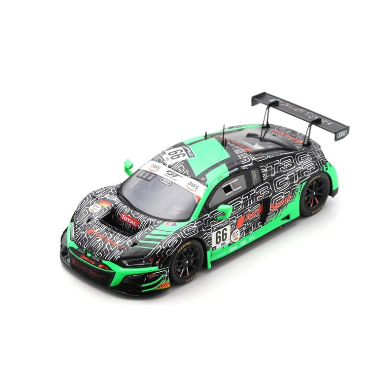 1:43 Spark Audi R8 GT3 N66 2nd 24H SPA 2020 Drudi vervisch niederhauser