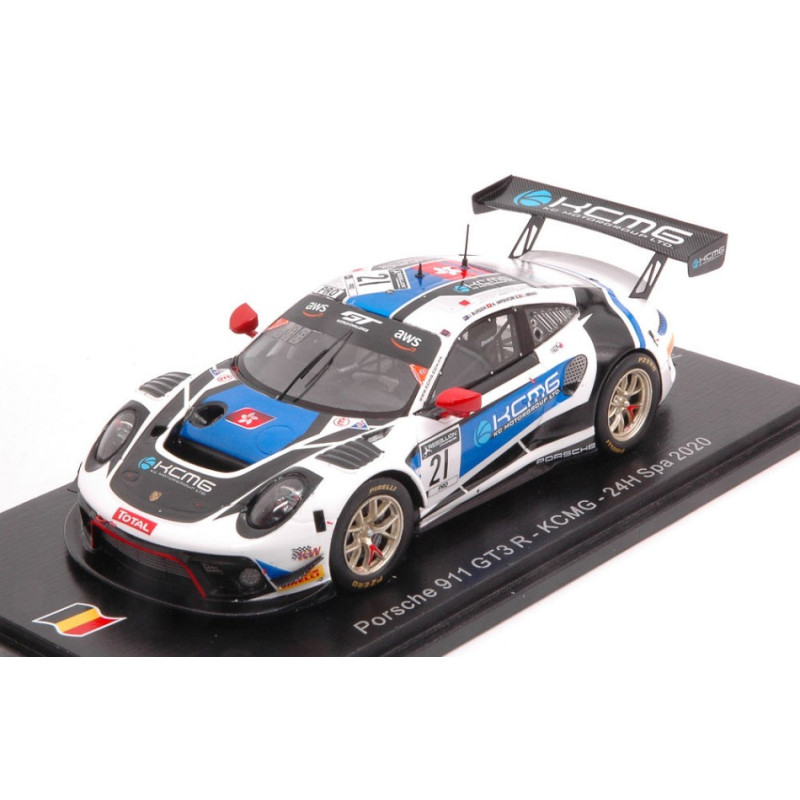 1:43 Spark Porsche 911 GT3 N21 24H SPA 2020 Burdon imperatori liberati