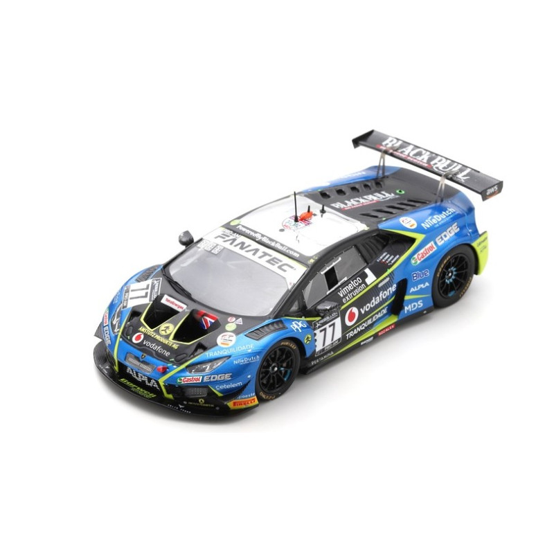 1:43 Spark Lamborghini Huracan GT3 N77 3rd Pro am Class 24H SPA 2021 Ramos machit