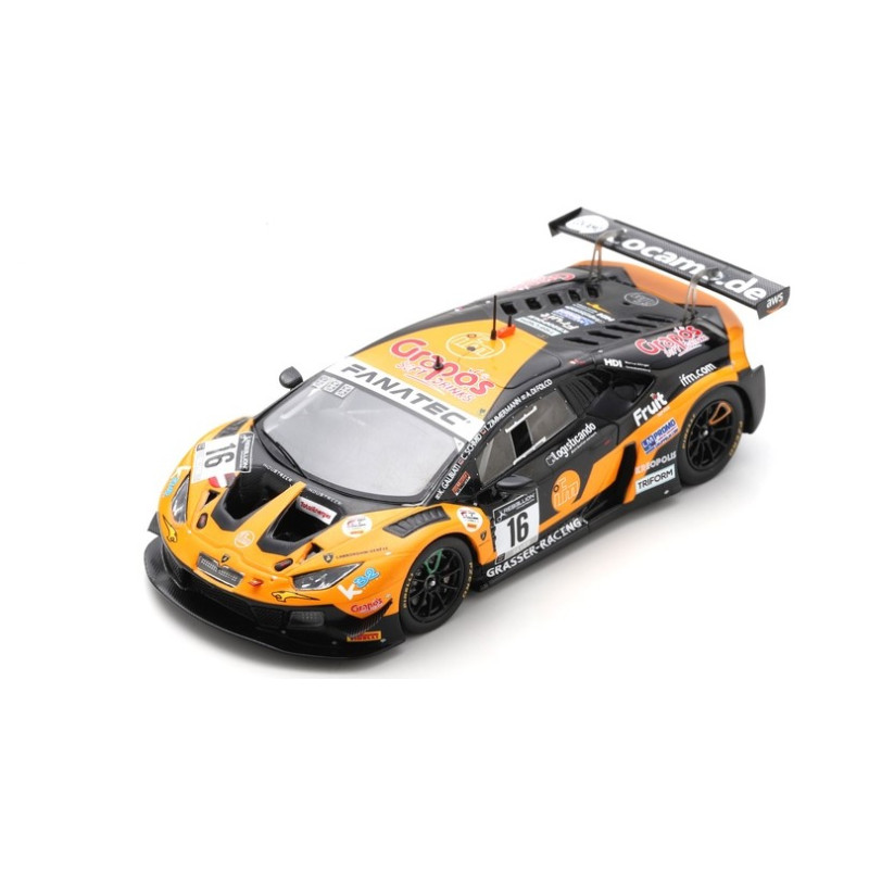 1:43 Spark Lamborghini Huracan GT3 N16 24H SPA 2021 DI Folco zimmermann galbiati 