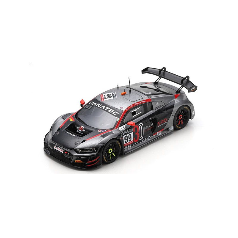 1:43 Spark Audi R8 GT3 N99 2nd Class 24H SPA 2022 Zug aka scholl puhakka