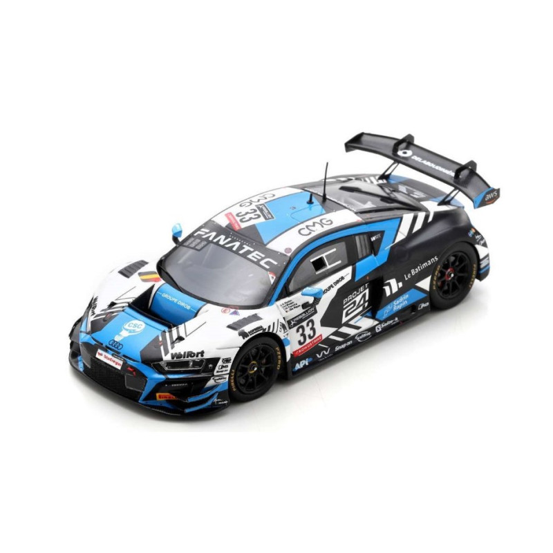 1:43 Spark Audi R8 GT3 N33 2nd Class 24H SPA 2022 Robin tomita de Pauw robin