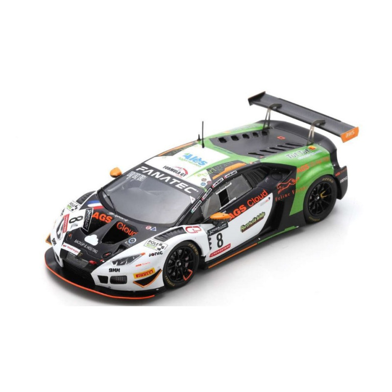 1:43 Spark Lamborghini Huracan GT3 N8 24H SPA 2022 Gomar del Sarte cabirou parisy