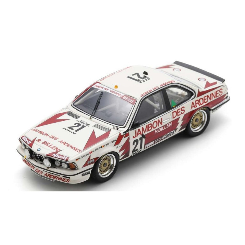 1:43 Spark BMW 635 CSI N21 24H SPA 1985 Brun boutsen grohs