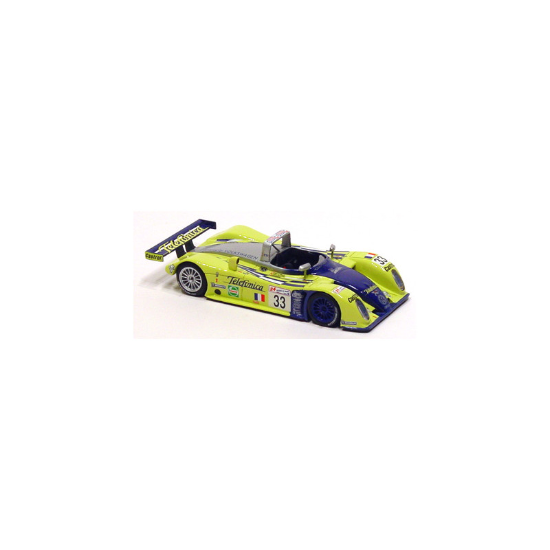 1:43 Spark Reynard 2 KQ Volkswagen N33 LM 00