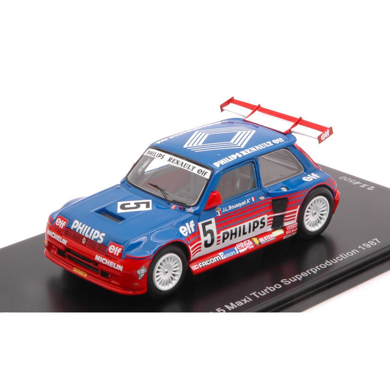 1:43 Spark Renault 5 Maxi Turbo Superproduction N5 1987 Jean Louis Bousquet