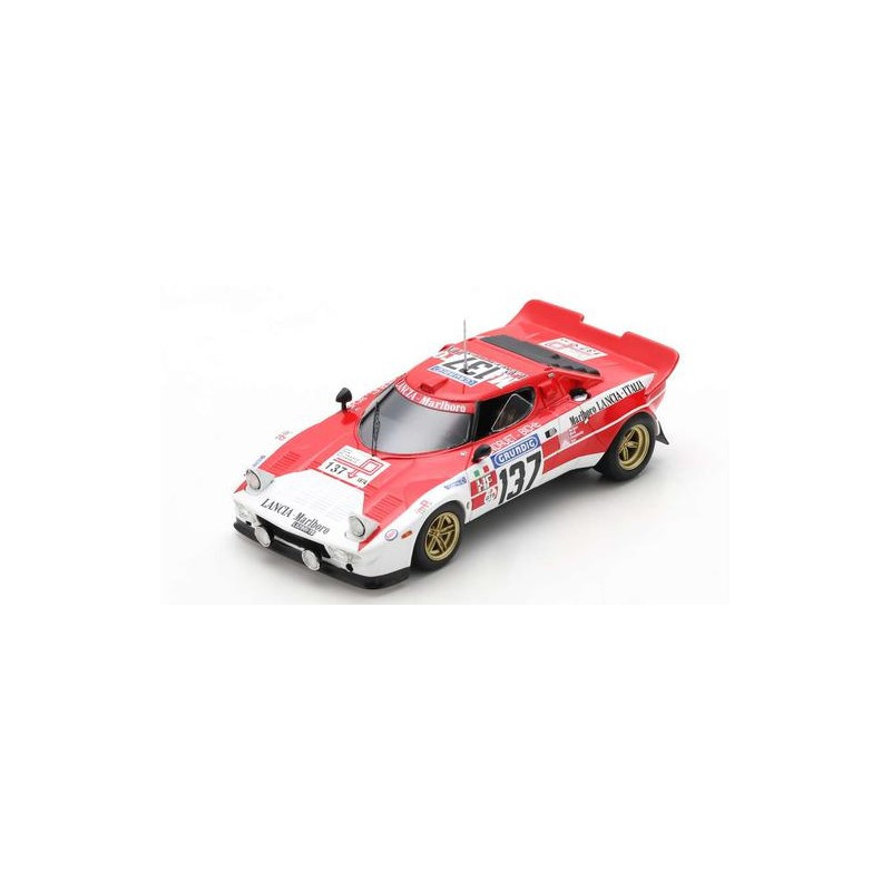 1:43 Spark Lancia Stratos N137 3rd Tour D.france AUT.1974 J c.andruet biche