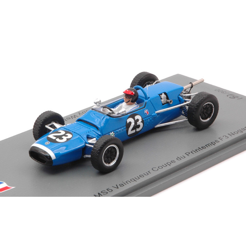 1:43 Spark Opacora MS5 N23 Winner Coupe DU Printemps F3 Nogaro 1967 Roby Weber