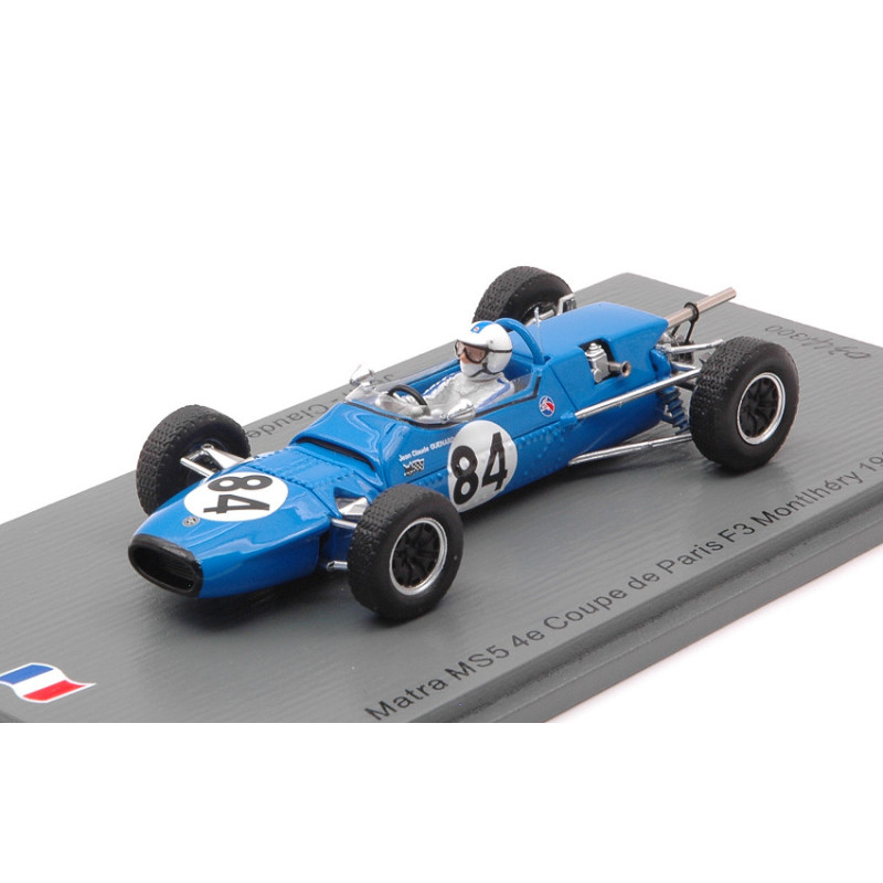 1:43 Spark Opacora MS5 Jean claude Guenard 1967 N84 4e Coupe DE Paris F3 Montl.