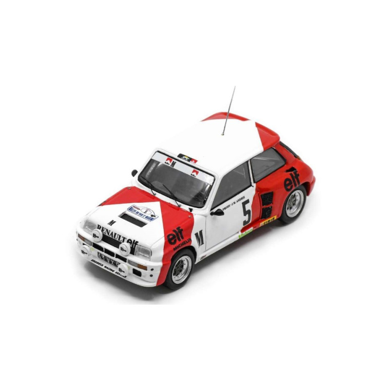 1:43 Spark Renault 5 Turbo N5 Rally DU VAR 1982 A.prost j m.andrie'