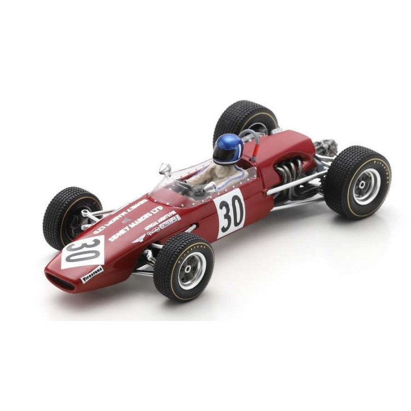 1:43 Spark Brabham BT23C Jacky Ickx 1969 N30 GP DE Reims