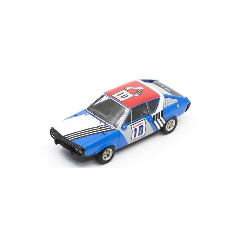 1:43 Spark Renault 17 N10 3th Ronde Cevenole 1973 Jean pierre Nicolas