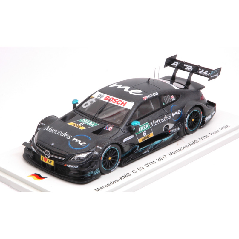 1:43 Spark Mercedes C63 N6 9th DTM 2017 R.wickens