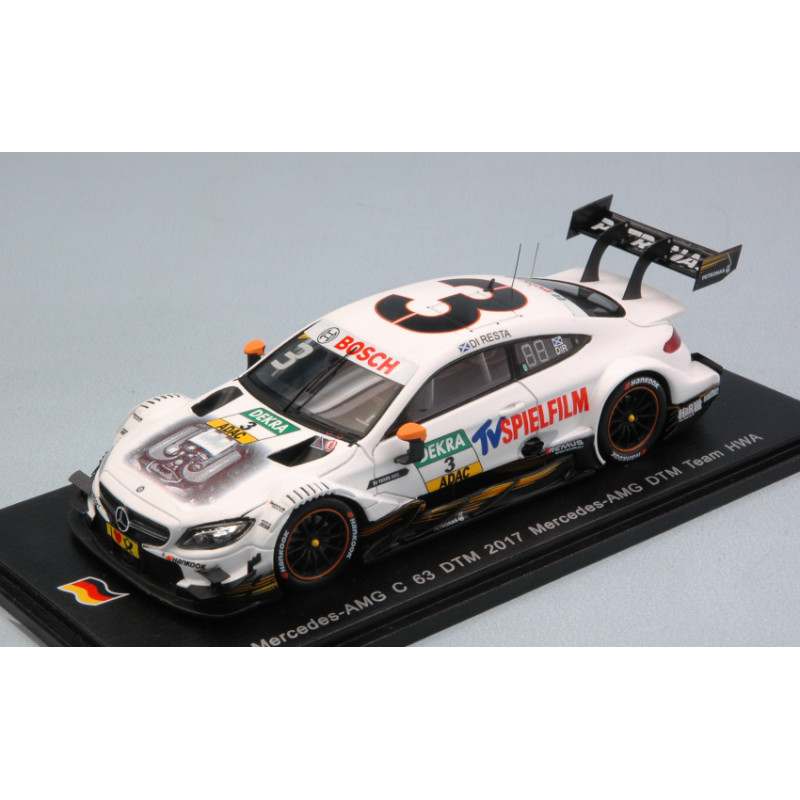 1:43 Spark Mercedes C63 N3 11th DTM 2017 P.di Resta