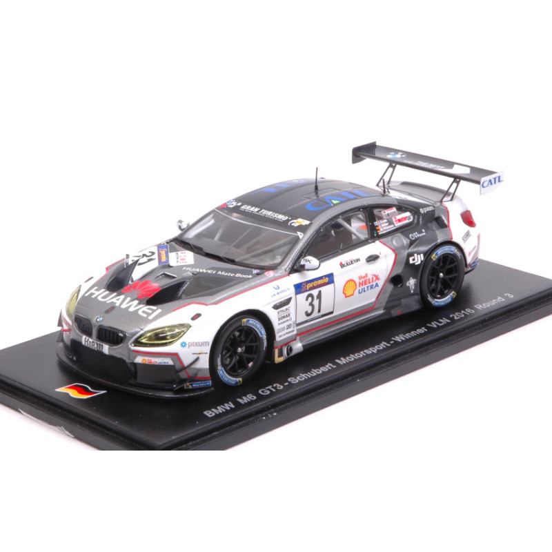 1:43 Spark BMW M6 GT3 N31 Winner VLN 2016 Round 3 Muller wittman krohn