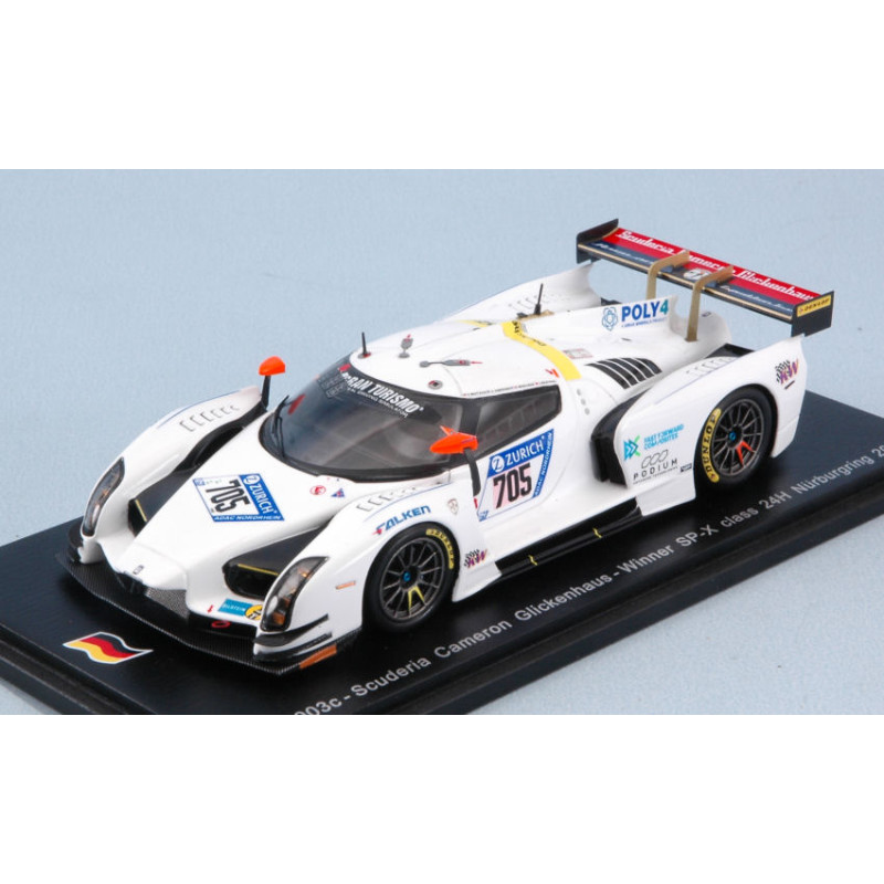 1:43 Spark SCG003c N705 Winner Sp x Class 24H Nurburgring 2018 Mutsch mailleux s.