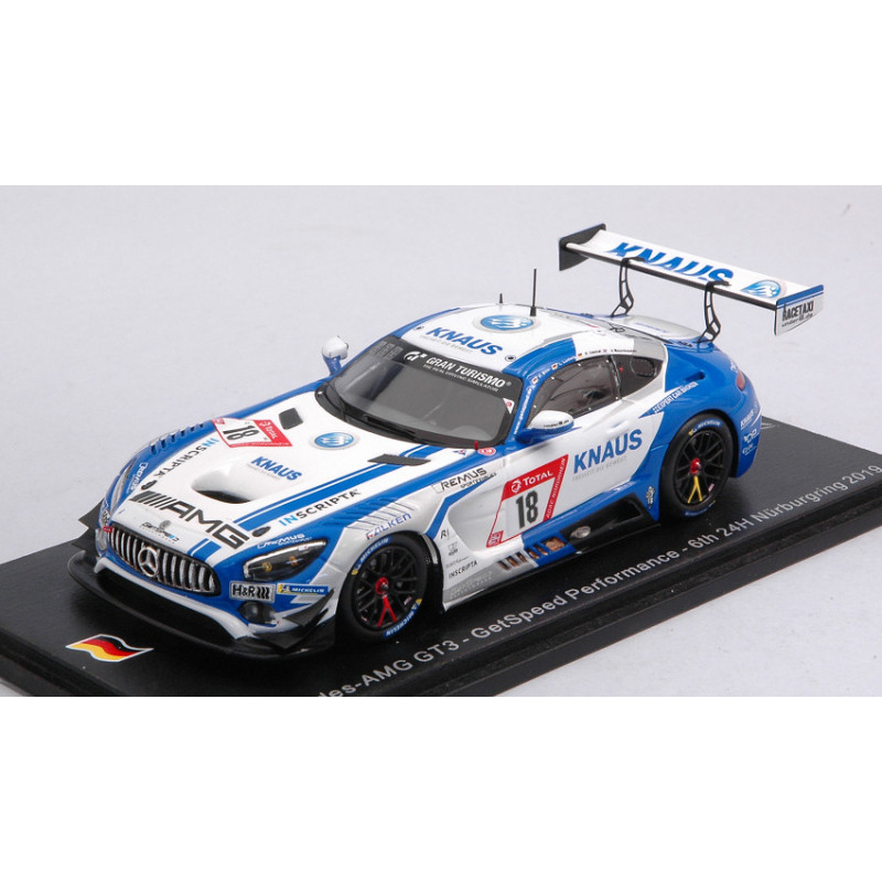 1:43 Spark Mercedes GT3 N18 6th 24H NURB.2019 F.vettel ellis ludwig szy.