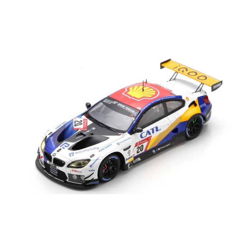 1:43 Spark BMW M6 GT3 N20 6th 24H Nurburging 2021 Krohn klingmann sims dusseldorp