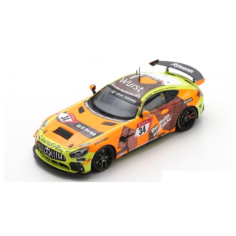 1:43 Spark Mercedes GT4 N34 Winner SP 10 24H Nurburgring 2021 Marchewicz bockmann